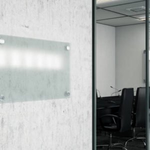 Office acrylic board design
